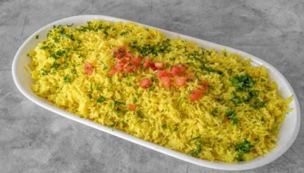 Photo of Half Tray of Basmati Yellow Rice