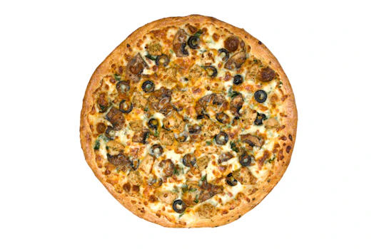 Photo of 14" Large Grecian Alfredo Pizza