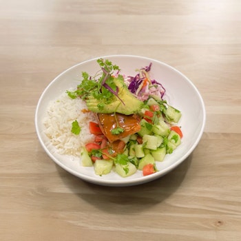Photo of Spicy Teriyaki Salmon Bowl