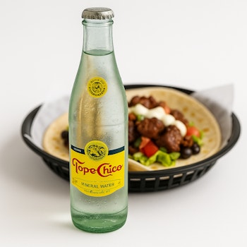 Photo of Dozen of Topo Chico Bottles