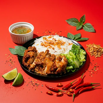 Photo of Hatyai Crispy Chicken Noodles (40g Protein)