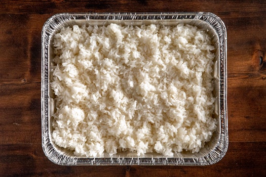 Photo of Half Tray of Jasmine Rice