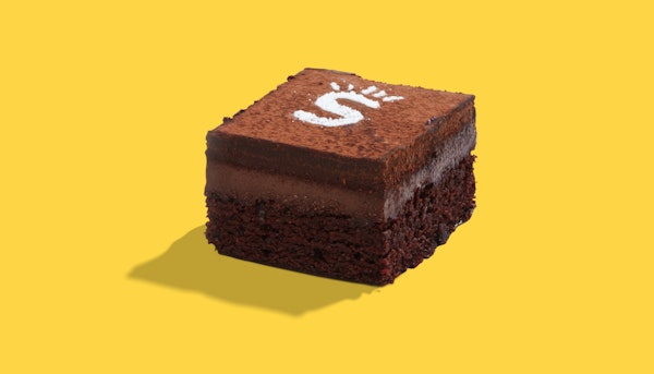 Photo of Slice of Chocolate Velvet Cake