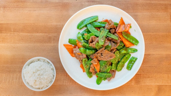 Photo of Beef with Snow Peas