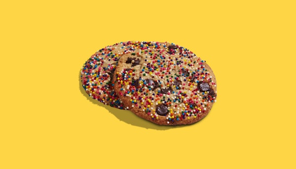 Photo of Rainbow Chocolate Chip Cookie