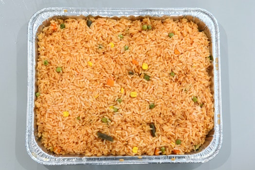 Photo of Tray of Mexican Rice