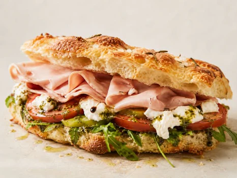 Photo of Half Tray of California Turkey Focaccia Sandwiches