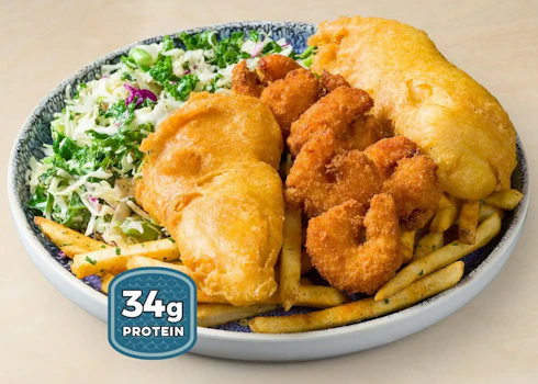 Photo of Battered Cod & Breaded Shrimp