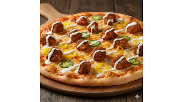 Photo of 12" Nashville Hot Chicken Pizza