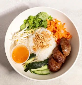 Photo of Rice Plate with Pork