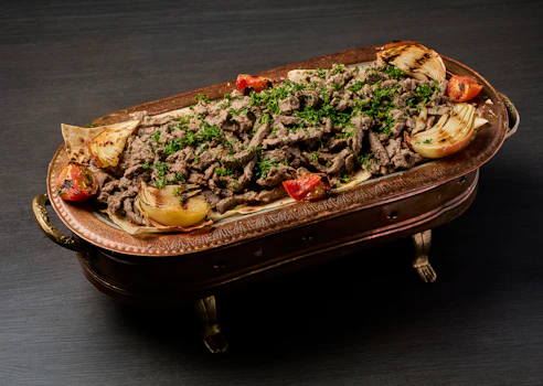 Photo of Half Tray of Beef Shawarma