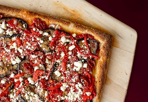 Photo of Large Vegan Greek Pizza