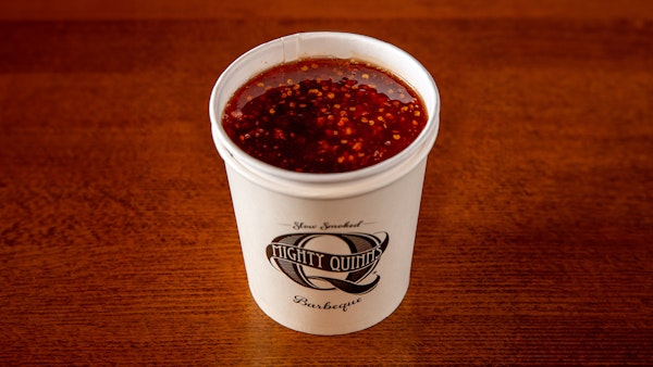 Photo of 16-Ounce Bottle of Honey-Chile Sauce