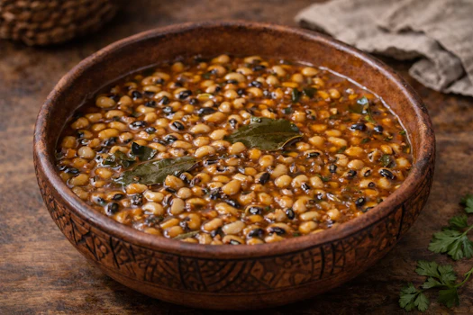 Photo of Half Tray of Black Eyed Peas Stew