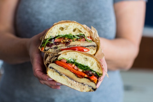 Photo of Gluten-Free Vegetarian Sandwich