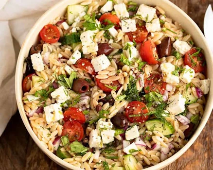 Photo of Greek Orzo Salad