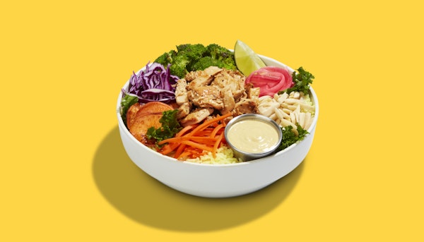 Photo of Tray of "Chicken" Caesar