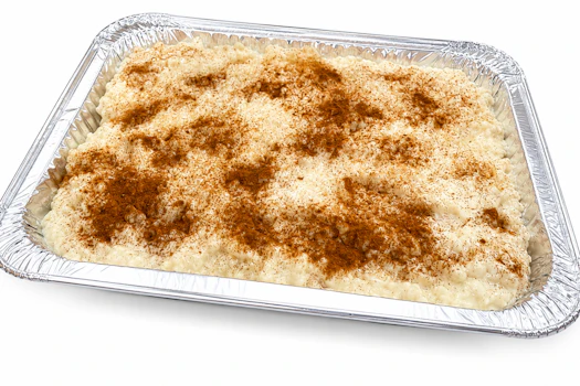 Photo of Half Tray of Rice Pudding