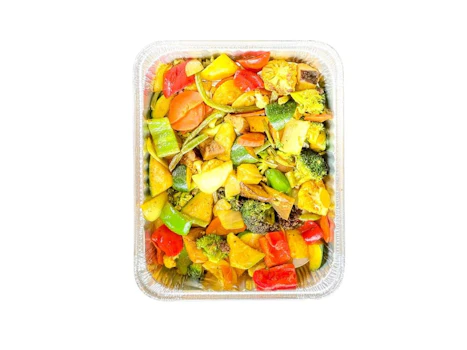 Photo of Tray of Roasted Vegetables for 6 People