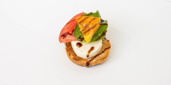 Photo of Dozen of Tomato Mozzarella Mini Toasts