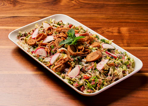 Photo of Half Tray of Fattoush Salad