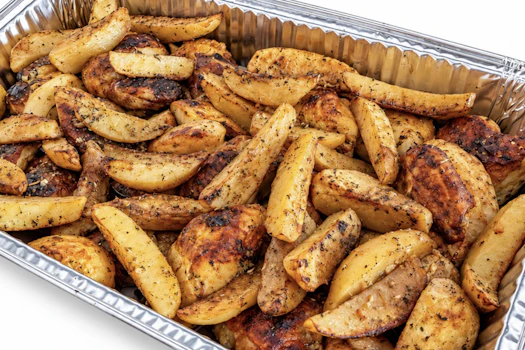 Photo of Half Tray of Baked Chicken Oreganata