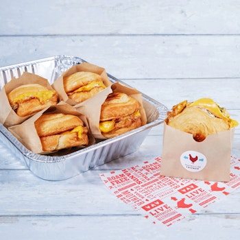 Photo of Classic Egg & Cheese Sandwich Platter