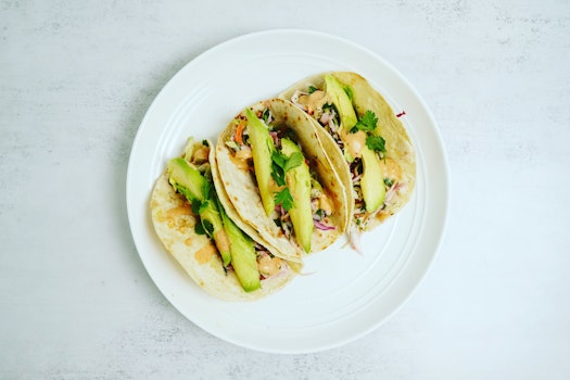 Photo of 3 Shrimp Tacos Chips & Salsa