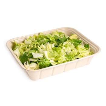 Photo of Half Catering Tray Black of Romaine and Iceberg