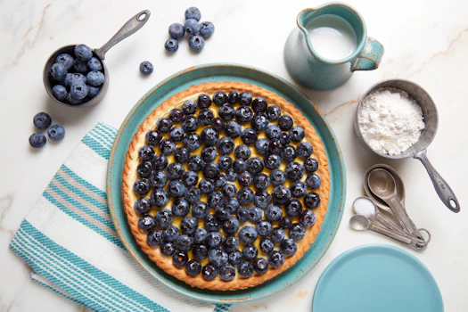 Photo of Gluten-Free Fresh Berries Custard Pie