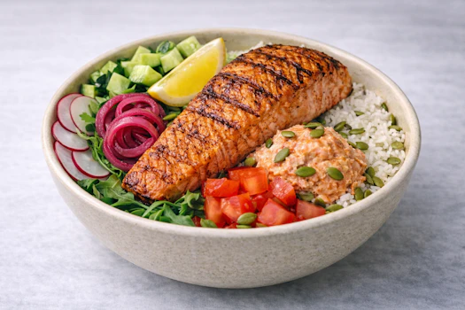 Photo of Grilled Salmon Bowl
