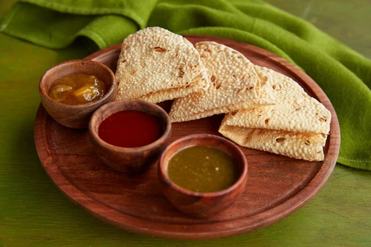 Photo of Pappadum & Chutney Platter