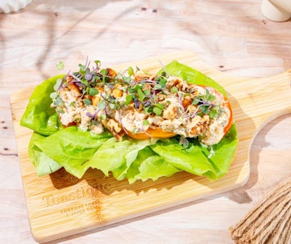 Photo of Roasted Chicken Salad Toast