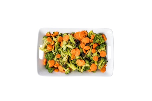 Photo of Tray of Roasted Veggies