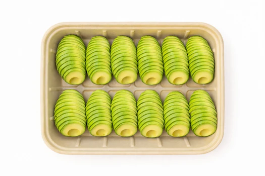 Photo of Tray of Avocado