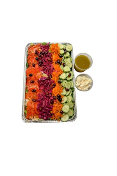 Photo of Tray of Greek Salad for 6 People