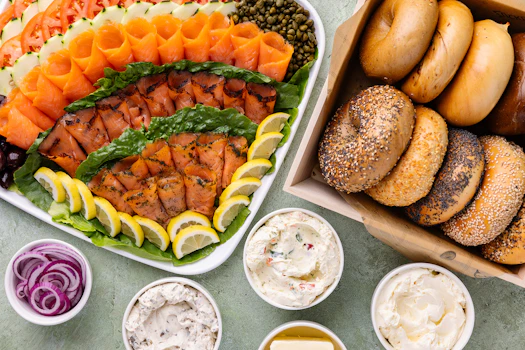 Photo of Small International Smoked Salmon Platter