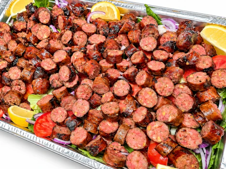 Photo of Half Tray of Greek Sausage