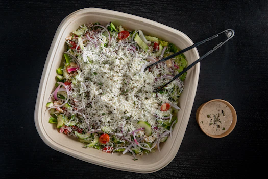 Photo of Tray of Greek Village Salad