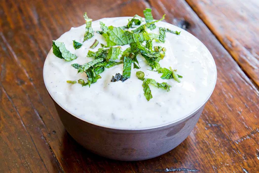 Photo of Small Tray of Cucumber Raita
