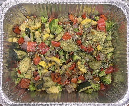 Photo of Half Tray of Mixed Grilled Veggies