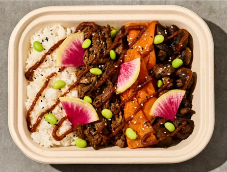 Photo of Grass-Fed Miso Shredded Beef Plate