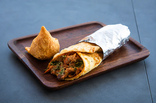 Photo of Gobi Aloo Naan Roll Boxed Meal