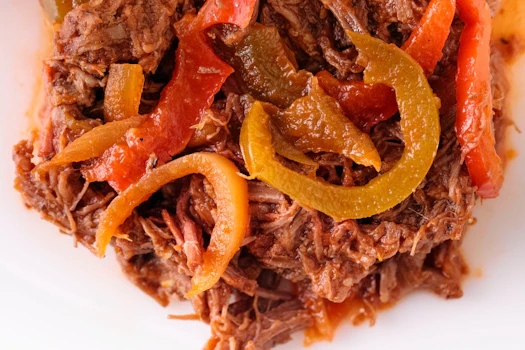 Photo of Deep Half Tray of Ropa Vieja