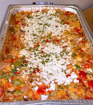 Photo of Small Tray of Arroz Del Campo