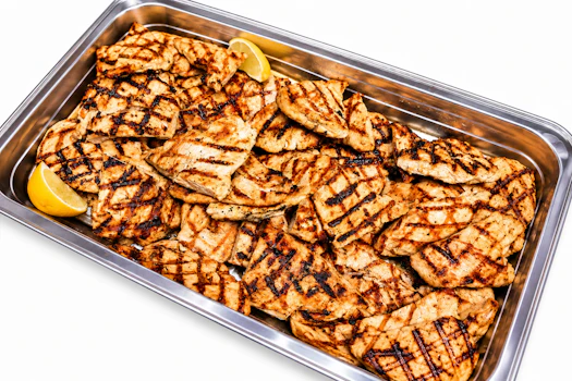 Photo of Half Tray of Grilled Chicken Breasts