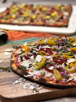Photo of 14" Build-Your-Own Flat Bread Pizza