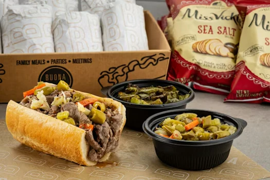 Photo of Buona Beef Sandwich Pack