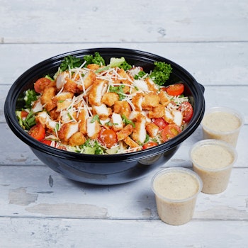 Photo of Catering Size Order of Fried Chicken Salad