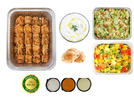 Photo of Salmon Kebab Combo Meal 6ppl